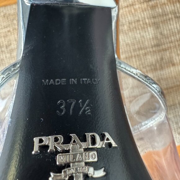 Prada Plex Logo- Heels - Picture 7 of 11